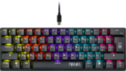 Defender Механическая клавиатура Fobos GK-011 RU,61 кнопка,Bluetooth,радужн Defender 45011