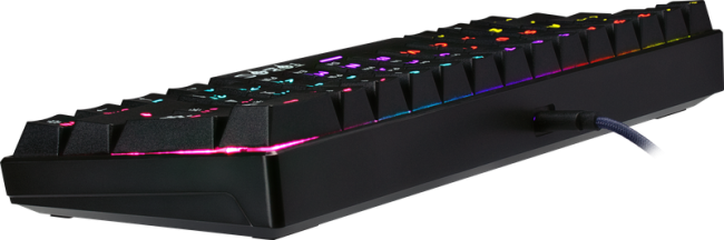 Defender Механическая клавиатура Fobos GK-011 RU,61 кнопка,Bluetooth,радужн Defender 45011