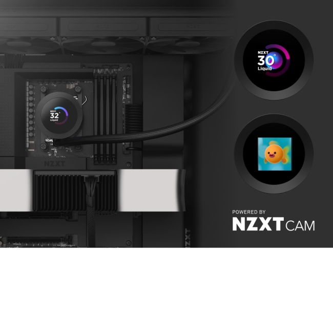 Система жидкостного охлаждения для ПК NZXT RL-KN360-B2 Система жидкостного охлаждения для ПК NZXT RL-KN360-B2