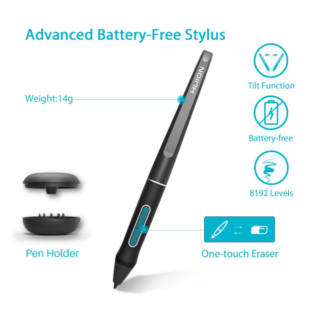 Интерактивный дисплей Huion KAMVAS Pro 12 Интерактивный дисплей Huion KAMVAS Pro 12