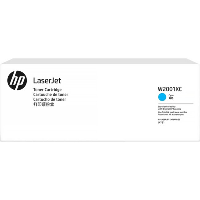 Тонер-картридж HP 658X Cyan Original LaserJet Toner Cartridge (W2001XC)