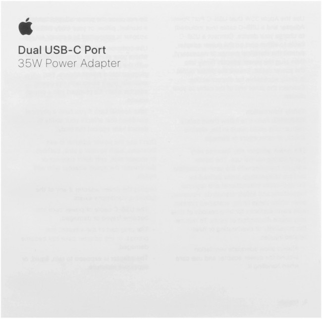 Адаптер Apple MNWP3ZM/A Адаптер Apple MNWP3ZM/A