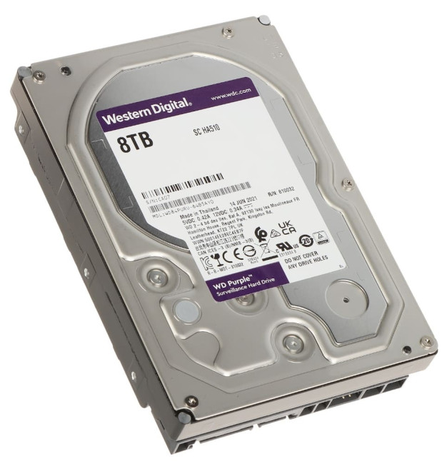 Жесткий диск Western Digital Purple 8TB