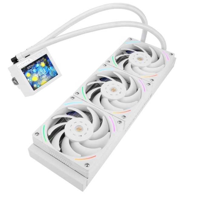 Водяное охлаждение для процессора Thermalright Mjolnir Vision 360 White Водяное охлаждение для процессора Thermalright Mjolnir Vision 360 White