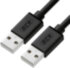 Greenconnect Кабель 2.0m USB 2.0, AM/AM, черный, 28/28 AWG, экран, армированный, морозостойкий, GCR-UM2M-BB2S-2.0m Greenconnect USB 2.0 Type-AM - USB 2.0 Type-AM 2м