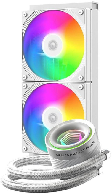 Система водяного охлаждения ID-COOLING FX240 INF WHITE Система водяного охлаждения ID-COOLING FX240 INF WHITE