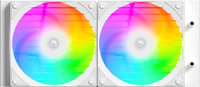 Система водяного охлаждения ID-COOLING FX240 INF WHITE Система водяного охлаждения ID-COOLING FX240 INF WHITE