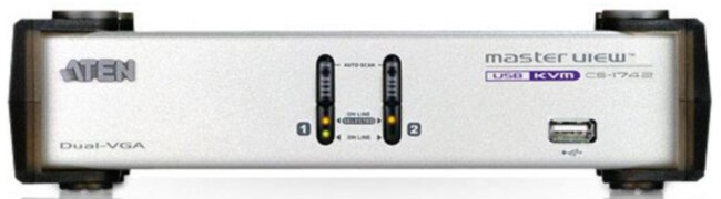 Переключатель консоли электронный, 2 порта USB, USB управление ATEN CS1742C Переключатель консоли электронный, 2 порта USB, USB управление ATEN CS1742C