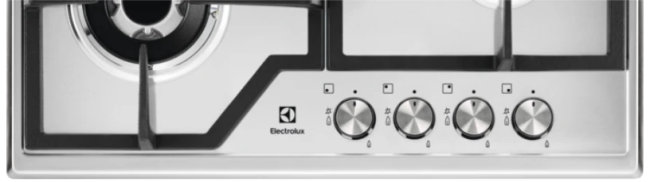 Встраиваемые газовые панели ELECTROLUX ELECTROLUX CGS6436BX