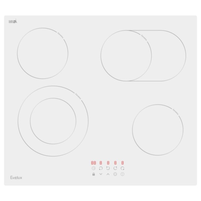 Встраиваемая варочная панель электрическая EVELUX EVELUX HEV 642 W