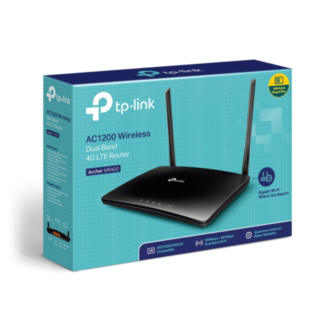 Маршрутизатор  LTE TP-Link Archer MR400