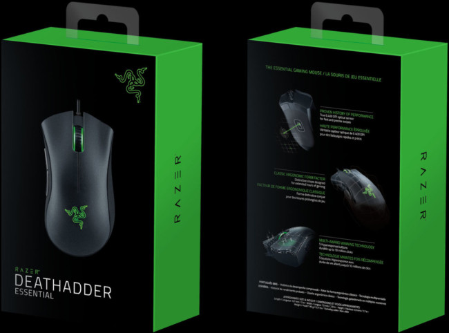 Игровая мышь Razer DeathAdder Essential Razer DeathAdder Essential Игровая мышь Razer DeathAdder Essential Razer DeathAdder Essential