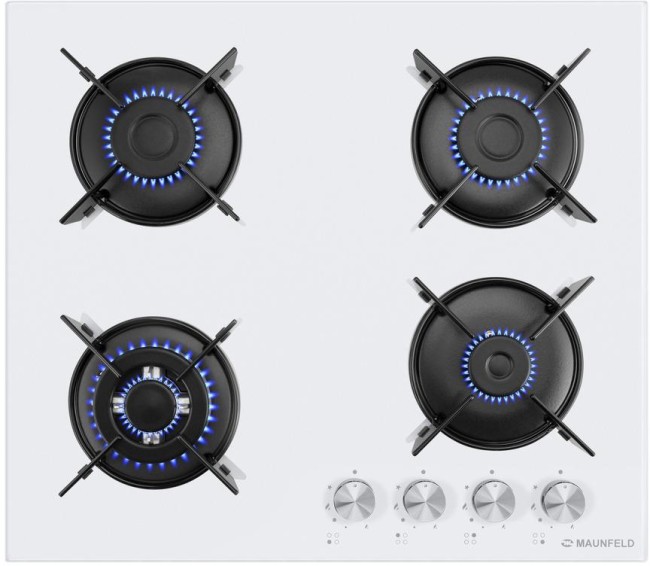 Газовая варочная панель MAUNFELD Maunfeld EGHG.64.13STS-EW Газовая варочная панель MAUNFELD Maunfeld EGHG.64.13STS-EW
