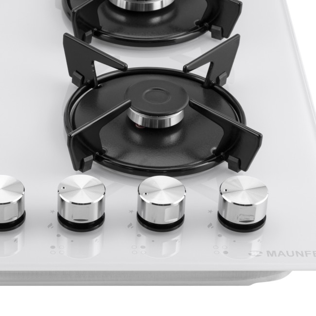 Газовая варочная панель MAUNFELD Maunfeld EGHG.64.13STS-EW Газовая варочная панель MAUNFELD Maunfeld EGHG.64.13STS-EW