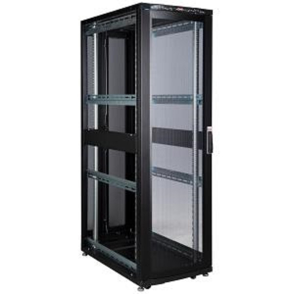 Lande 42U 19'' Шкаф серии DYNAmax Ш=600мм Г=1000мм, цв.черный LANDE LN-SR42U6010-BL-CFAA Lande 42U 19'' Шкаф серии DYNAmax Ш=600мм Г=1000мм, цв.черный LANDE LN-SR42U6010-BL-CFAA