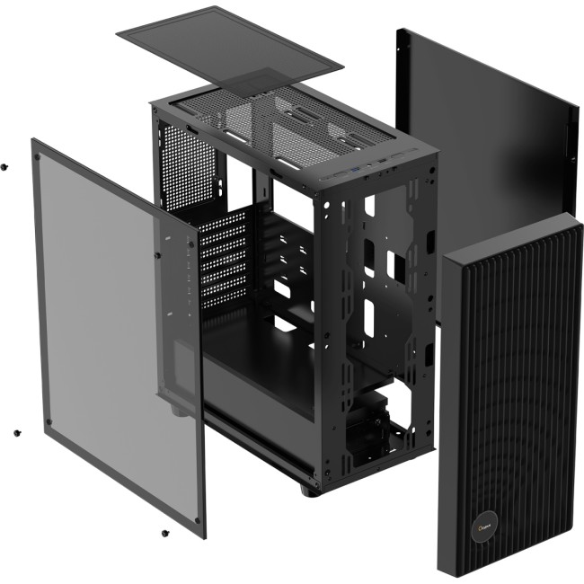 Корпус ПК без блока питания Ocypus Gamma-C70-BKG000XX-GL Корпус ПК без блока питания Ocypus Gamma-C70-BKG000XX-GL