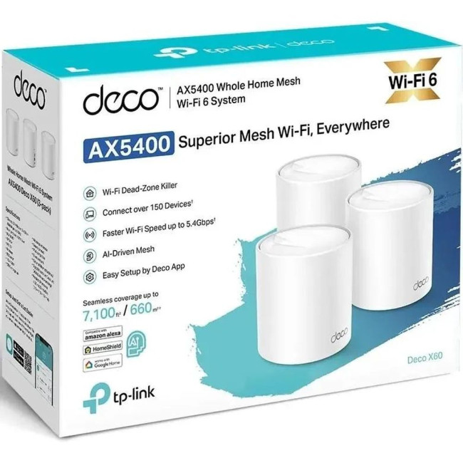 Роутер TP-Link Deco X60(3-pack)