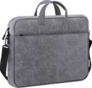 Defender Сумка для ноутбука Solid 15.6" PU кожа, серый, карман Defender 26088