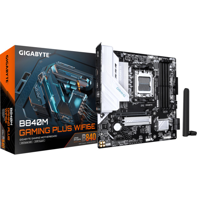 Материнская плата Gigabyte B840M GAMING P WF6E Материнская плата Gigabyte B840M GAMING P WF6E