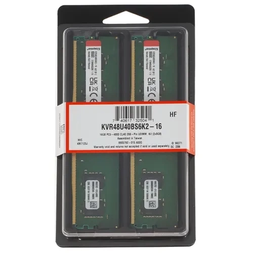 Память оперативная Kingston KVR48U40BS6K2-16