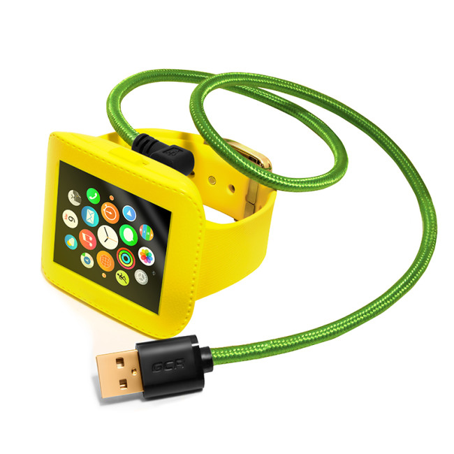 Greenconnect Кабель micro USB 2.0  0.5m угловой, зеленый, черные коннекторы, нейлон, ультрагибкий, позолоченные контакты, 28/28 AWG, AM / microB 5pin GCR-UA12AMCB6-BB2SG-0.5m, экран, армированный, морозостойкий Greenconnect  USB 2.0 Type-AM - microUSB B 0