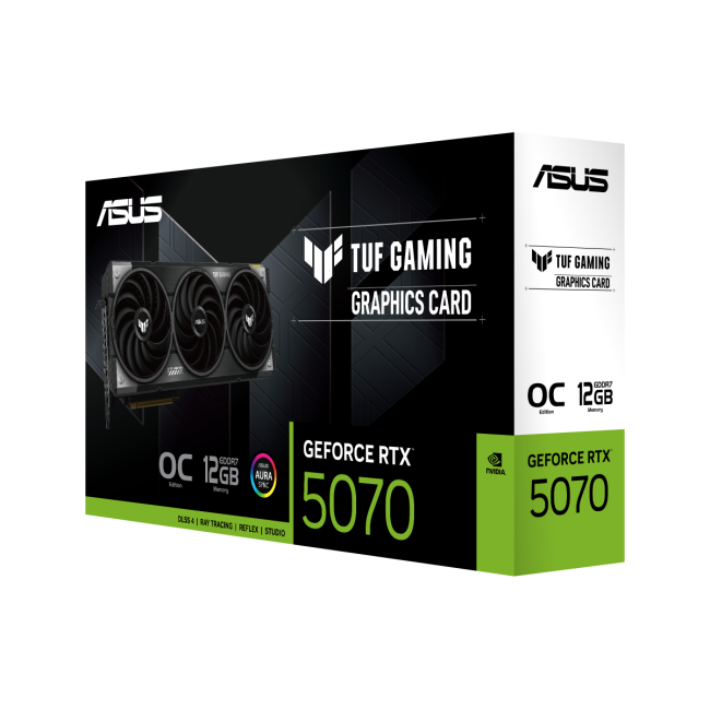 Видеокарта ASUS TUF-RTX5070-O12G-GAMING Видеокарта ASUS TUF-RTX5070-O12G-GAMING