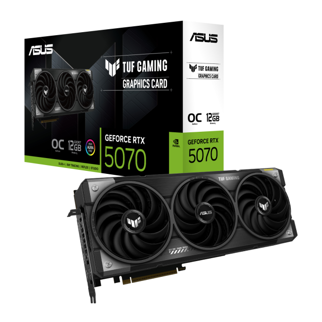 Видеокарта ASUS TUF-RTX5070-O12G-GAMING Видеокарта ASUS TUF-RTX5070-O12G-GAMING