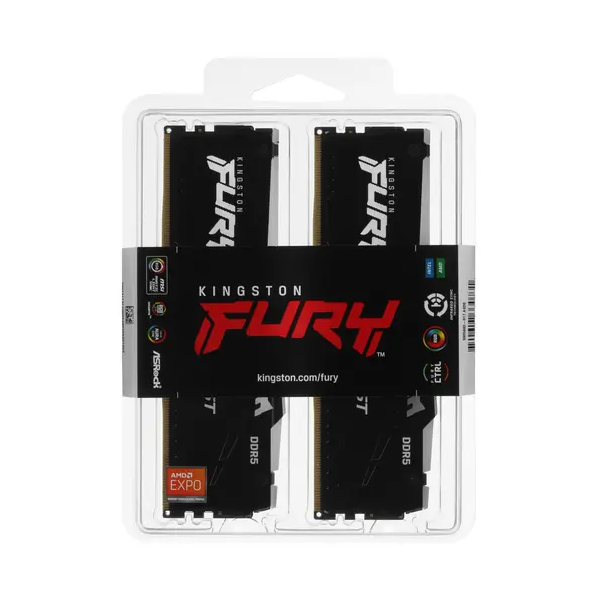 Память оперативная Kingston FURY Beast RGB EXPO KF556C36BBEAK2-32 Память оперативная Kingston FURY Beast RGB EXPO KF556C36BBEAK2-32
