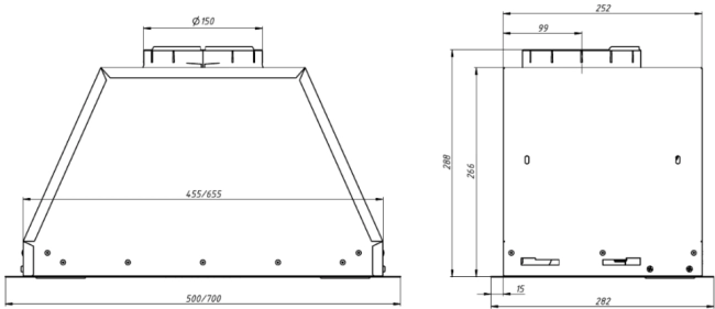 Вытяжка Franke VERA SS 52 Franke 305.0712.219