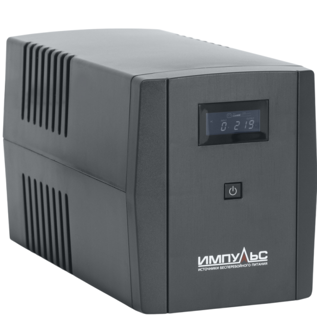 ИБП ЮНИОР СМАРТ 1500, 1500/900 ВА/Вт, LCD, USB, RJ11/RJ45, SCHUKOx2 Импульс JS15223