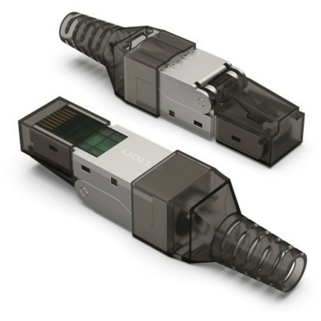 Разъем Vention полевой заделки RJ-45 (8P8C) под витую пару, для одножильного кабеля кат. 6а Vention IDIH0