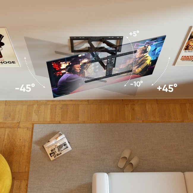 Кронштейн ONKRON Кронштейн для телевизора ONKRON SM6L BLACK