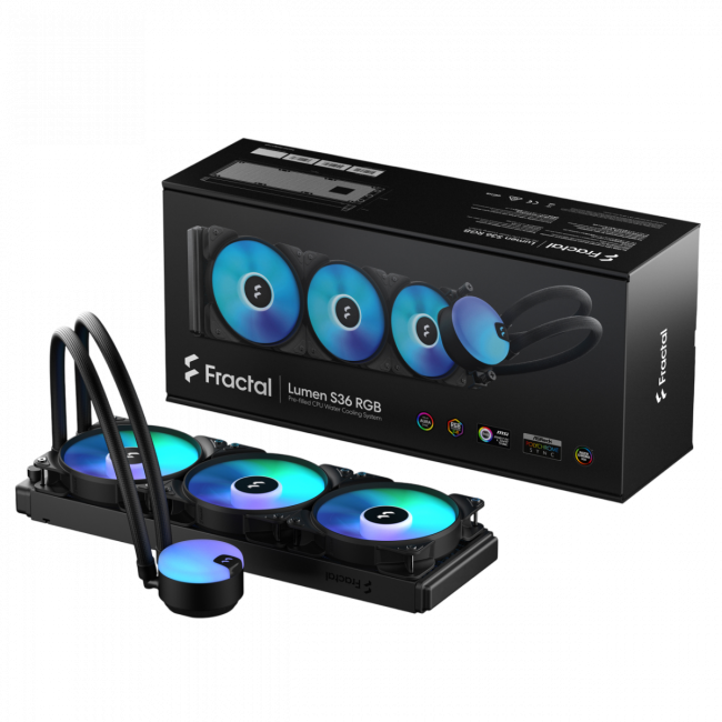 Система жидкостного охлаждения для ПК Fractal Design FD-W-L1-S3612 Система жидкостного охлаждения для ПК Fractal Design FD-W-L1-S3612
