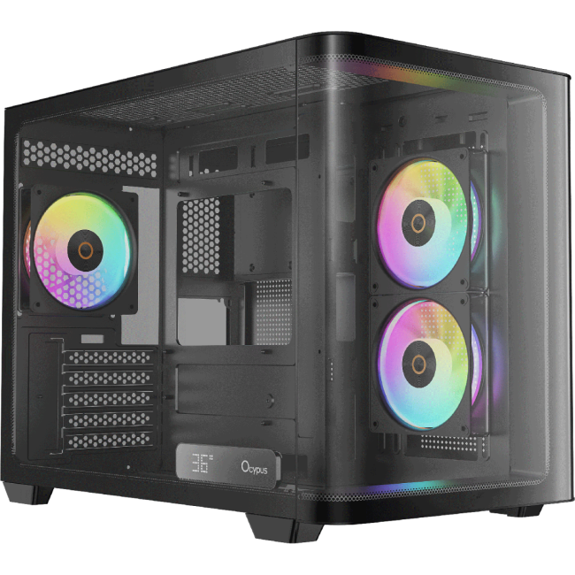 Корпус ПК без блока питания Ocypus Iota-C50-BKD300CD-GL Корпус ПК без блока питания Ocypus Iota-C50-BKD300CD-GL