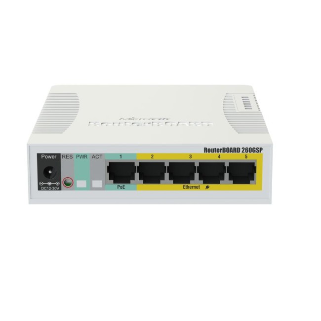 Коммутатор Mikrotik CSS106-1G-4P-1S