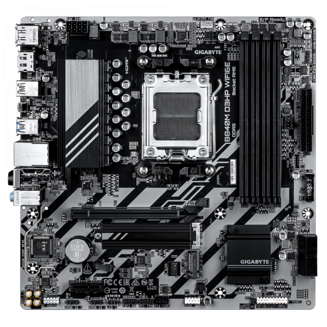 Материнская плата Gigabyte B840M D3HP WF6E Материнская плата Gigabyte B840M D3HP WF6E