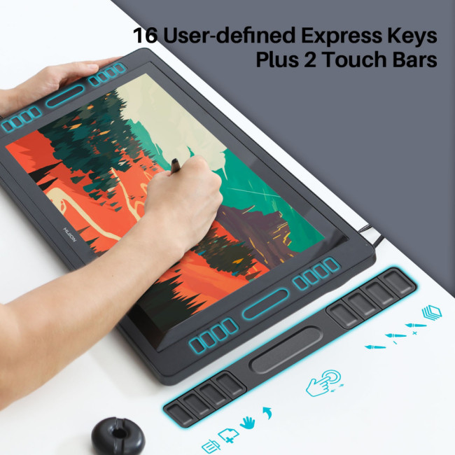 Интерактивный дисплей Huion KAMVAS Pro 20 Интерактивный дисплей Huion KAMVAS Pro 20