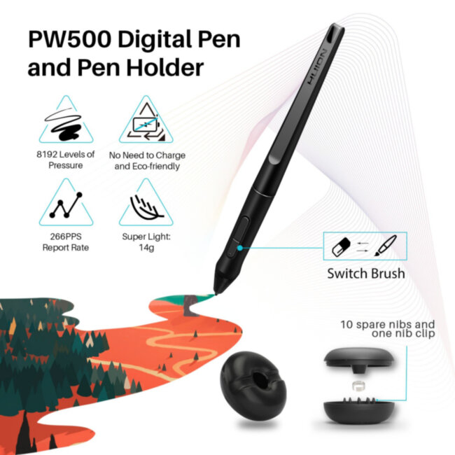 Интерактивный дисплей Huion KAMVAS Pro 20 Интерактивный дисплей Huion KAMVAS Pro 20