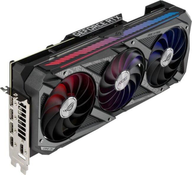 Видеокарта ASUS ROG-STRIX-RTX3080-O12G-GAMING Видеокарта ASUS ROG-STRIX-RTX3080-O12G-GAMING