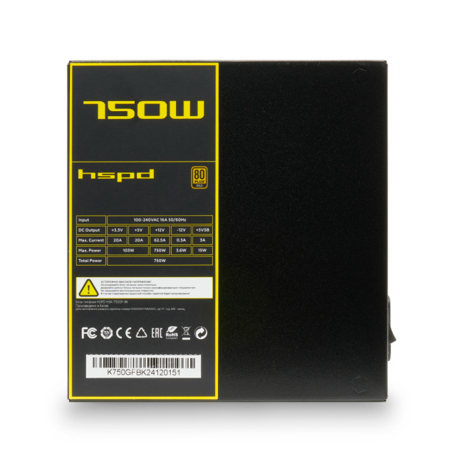 Блок питания HSK-750GF-BK HSPD Блок питания HSK-750GF-BK HSPD