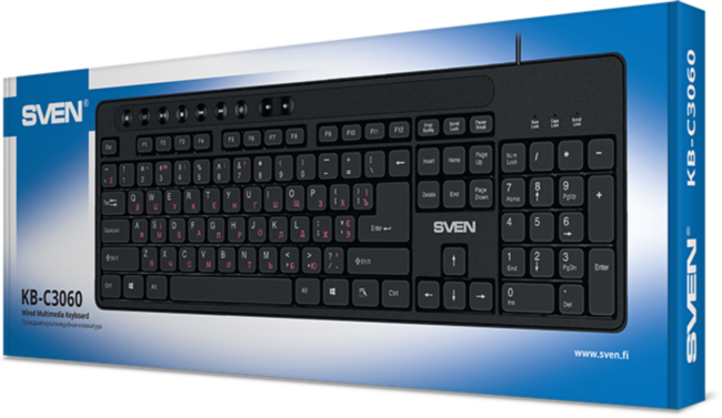Клавиатура SVEN KB-C3060 (113 кл.) Sven KB-C3060