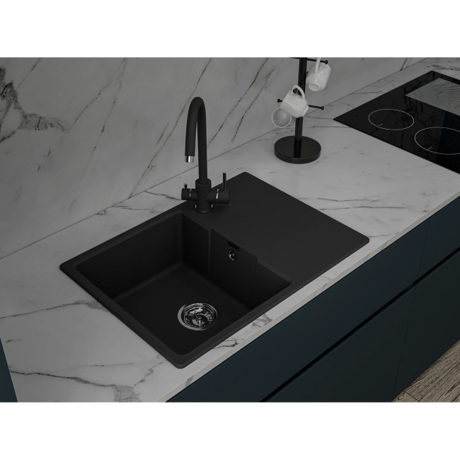 Кухонная мойка GRANFEST GranFest URBAN 668L black