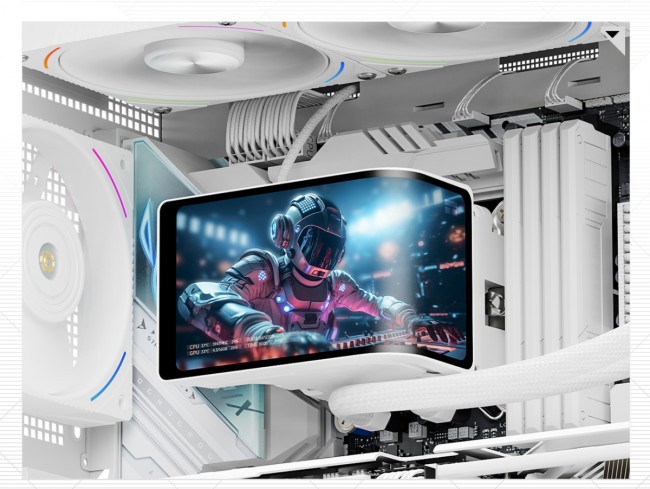 Водяное охлаждение для процессора Thermalright Wonder Vision 360 Turbo White Водяное охлаждение для процессора Thermalright Wonder Vision 360 Turbo White