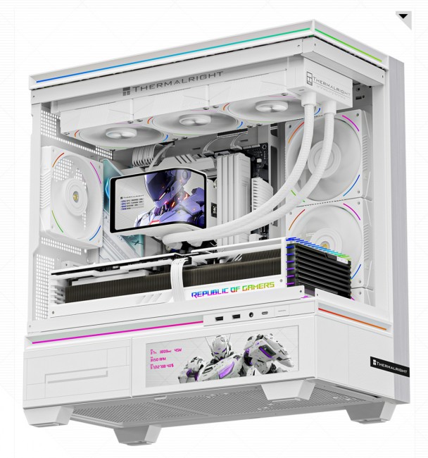 Водяное охлаждение для процессора Thermalright Wonder Vision 360 Turbo White Водяное охлаждение для процессора Thermalright Wonder Vision 360 Turbo White
