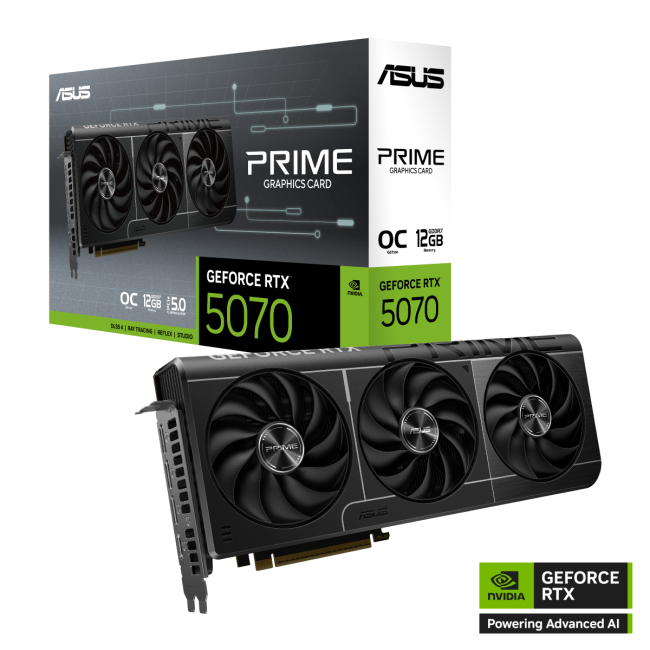 Видеокарта ASUS PRIME-RTX5070-O12G Видеокарта ASUS PRIME-RTX5070-O12G