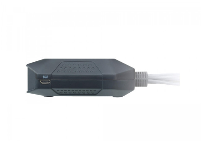 2-портовый, USB, DisplayPort, кабельный KVM-переключатель с пультом удаленного переключения порта, разрешение 2560 x 1600 при 60 Гц ATEN CS22DP 2-портовый, USB, DisplayPort, кабельный KVM-переключатель с пультом удаленного переключения порта, разрешение 2560 x 1600 при 60 Гц ATEN CS22DP