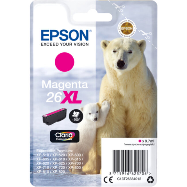 Картридж Epson C13T26334012