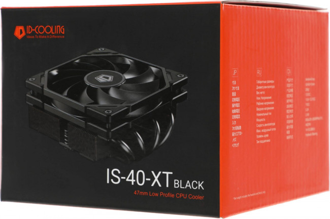 Устройство охлаждения(кулер) ID-COOLING IS-40-XT BLACK Устройство охлаждения(кулер) ID-COOLING IS-40-XT BLACK