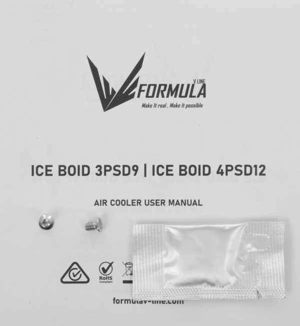 Устройство охлаждения(кулер) Formula ICE BOID 3PSD9 Устройство охлаждения(кулер) Formula ICE BOID 3PSD9