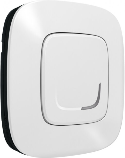 VLN-a БЕЛ Выкл 1к б/п Умный беспроводной выключатель Legrand серия Valena Allure with NETATMO, Цвет Белый. Выключатель 1-клавишный, Управление со смартфона, Zigbee 2,4 ГГц. Рамка в комплекте. VLN-a БЕЛ Выкл 1к б/п Умный беспроводной выключатель Legrand серия Valena Allure with NETATMO, Цвет Белый. Выключатель 1-клавишный, Управление со смартфона, Zigbee 2,4 ГГц. Рамка в комплекте.